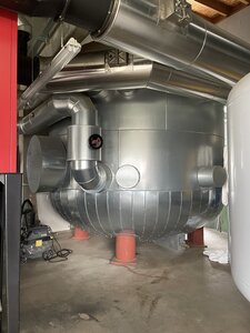Holzpellets-Anlage
