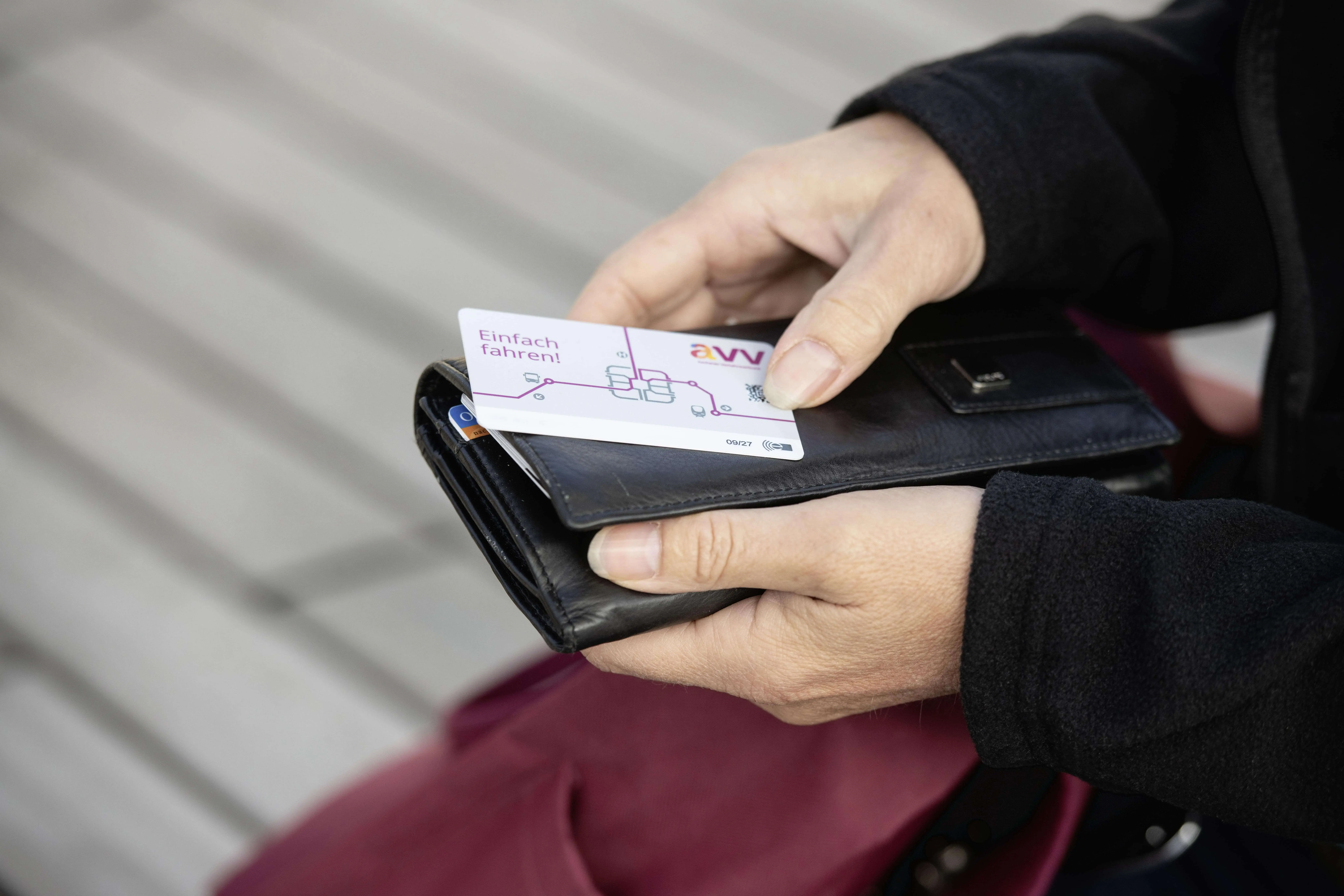 Portmonee mit dem SWD Jobticket 