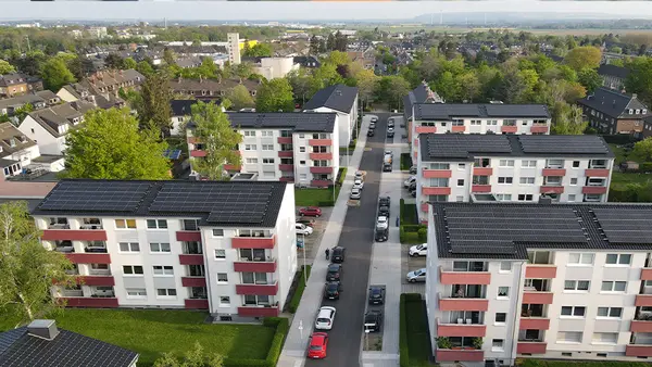 Solaranlagen auf Wohngebäuden