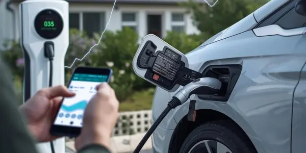 Intelligentes E-Auto Laden