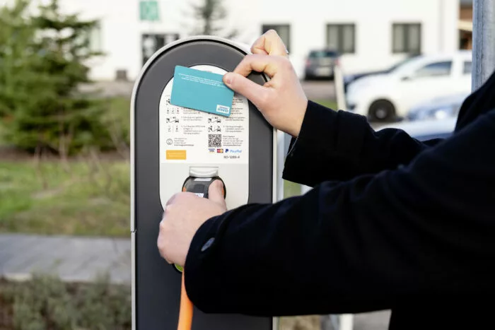 E-Auto laden am Arbeitsplatz