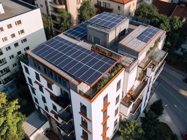 Solaranlagen auf Wohngebäuden