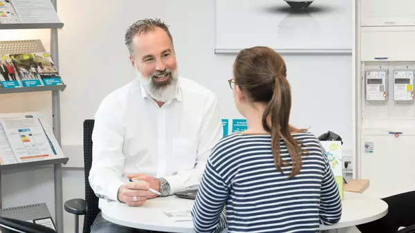 Persönliches Beratungsgespräch