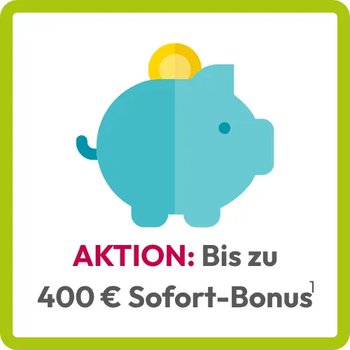 Vorteil Sofort-Bonus